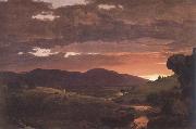 Frederic E.Church, Twilight Short Arbiter Twixt Day and Night